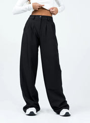 Archer Black Tailored Pants – Lower Impact Sustainable Essential