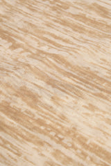 Ruffled Asymmetric Mid-Rise Maxi Skirt in Tan Print